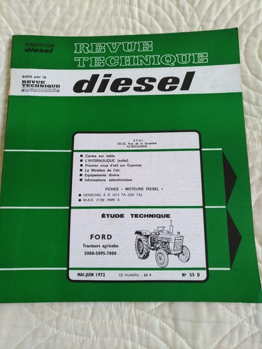 Revue technique tracteur ford - technique,