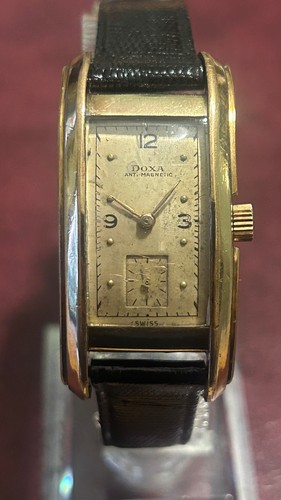Doxa gold plated curvex - doxa,