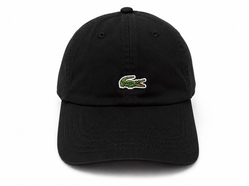 Lacoste black cap hat - lacoste,