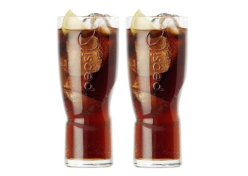 Pepsi iconic glasses 16oz - 2x,