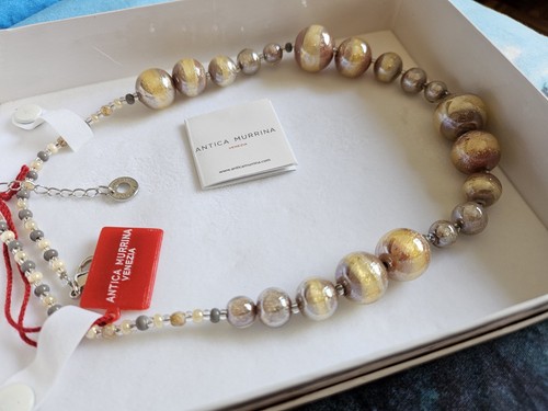 Collana antica murrina venezia - antica,