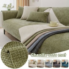 Tappetino copridivano waffle in ciniglia antiscivolo nordico protezione asciugamano universale