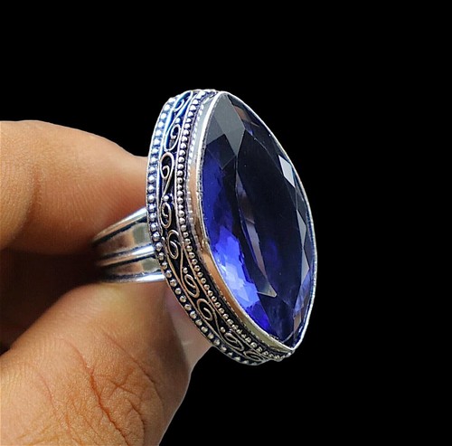Anello tanzanite argento - anello,