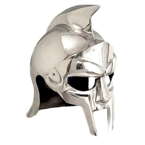 Elmo acciaio gladiatore - elmo,
