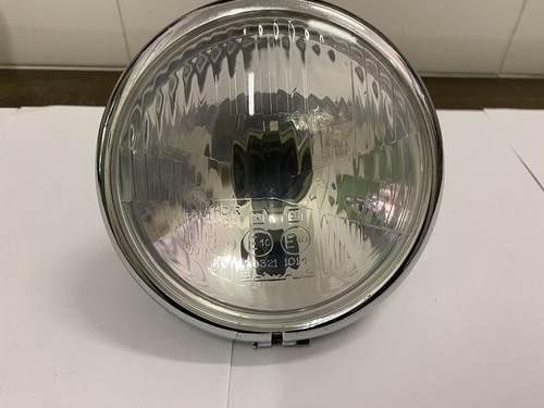 Faro moto custom cromato - moto,