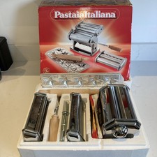 IMPERIA Pastaia Italiana Set Macchina per Pasta Ravioli Spaghetti in Scatola