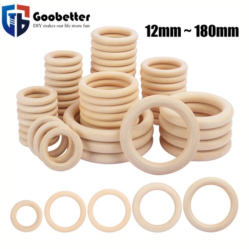 Anelli legno naturale - anelli,