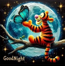 Trapano tondo Tigro di Winnie The Pooh Diamond arte/pittura 40x40