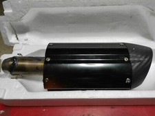 Scarico universale moto Usato nero 