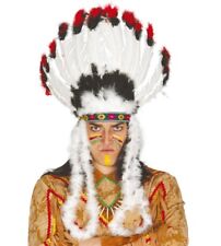 Copricapo indiano con piume