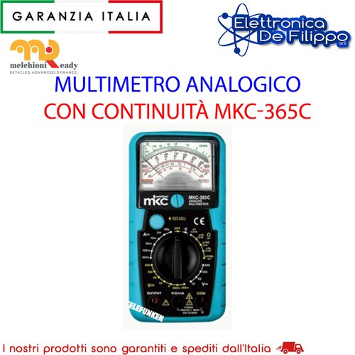 Multimetro analogico con