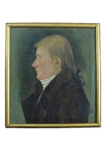 Quadro Antico Ritratto Uomo IN