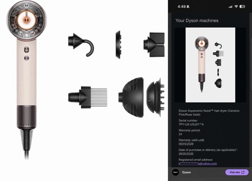 Dyson supersonic nural hair - dyson,