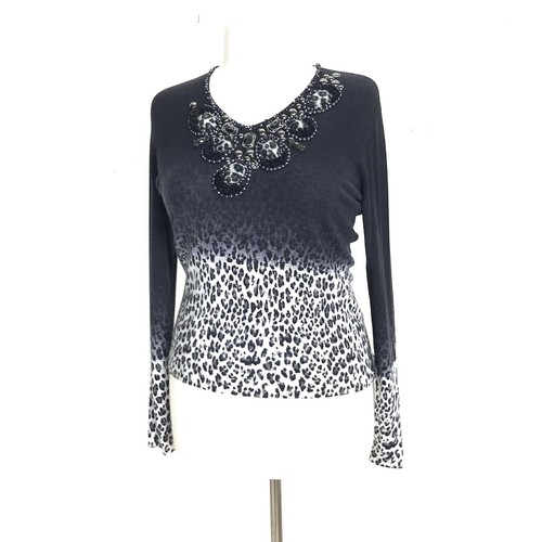 Maglia donna nera bianca - maglia, da