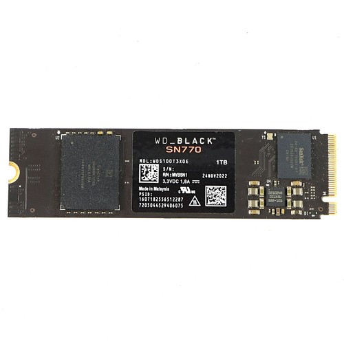 Ssd nvme 1tb black sn770 - ssd, wd
