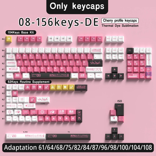 Kyomot 156 key - kyomot, pbt