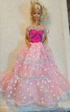 Vintage 1985 Dream Glow Barbie #2248 splendidi orecchini originali collana usati in ottime condizioni C392G