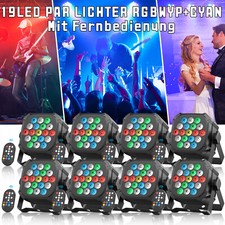 8 pz 80 W RGBWYP + CYAN Par