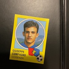 Figurina Calciatori Calcio Junior 1990/91 N 341 GIUSEPPE COMPAGNO Cosenza 