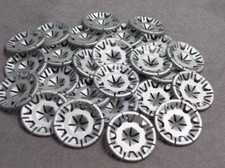 25 clip di fissaggio in metallo dischi di bloccaggio per Audi Seat Skoda VW