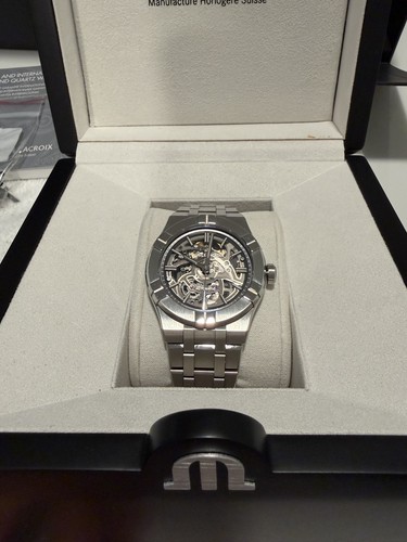 Maurice lacroix aikon skeleton - lacroix,