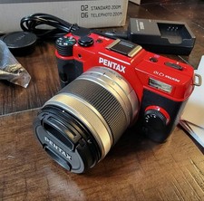 Open Box PENTAX Q10 Red Camera