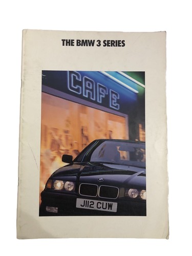Bmw serie brochure e36 316i - serie,