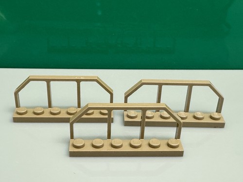 Lego placca 1x6 con ringhiere - lego,