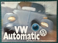 Rara Pubblicità VOLKSWAGEN Maggiolino Automatic del 1968