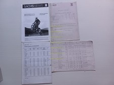 Sachs ammortizzatori Hydrocross lotto 4 documenti originali