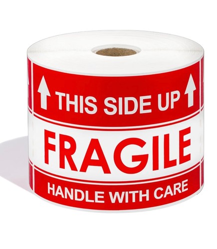 1000 pezzi manico fragile - fragile, con