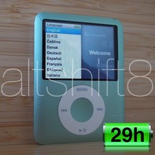  APPLE IPOD NANO 3G 8GB GREEN VERDE 3RD GEN TERZA GEN A1236 MB253 FAT