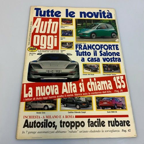 Rivista auto oggi - rivista,