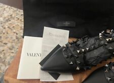 scarpe Ballerine VALENTINO Rockstud noir, borchie, in pelle nera, n. 38