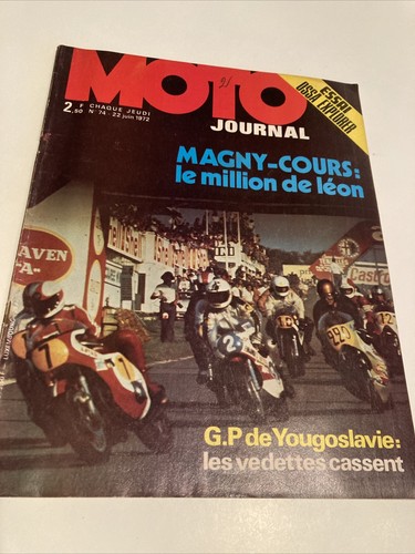 Rivista moto journal 74 - rivista,