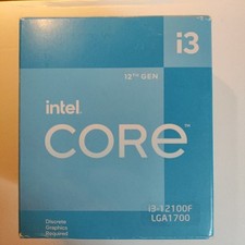 Intel Core i3-12100F LGA 1700 3,30 GHz Quad-Core Processore (BX8071512100F)