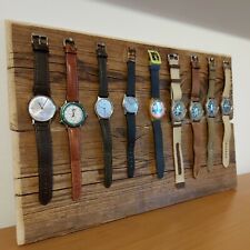 Espositore Orologi Legno artigianale support wood watches