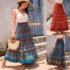Maxi gonna lunga donna boho