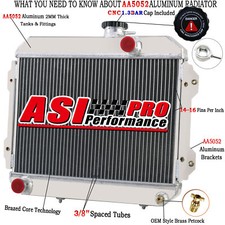ASI 3 Row Aluminum Radiator