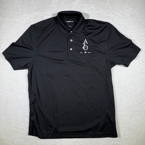 Sport tek black - black, polo