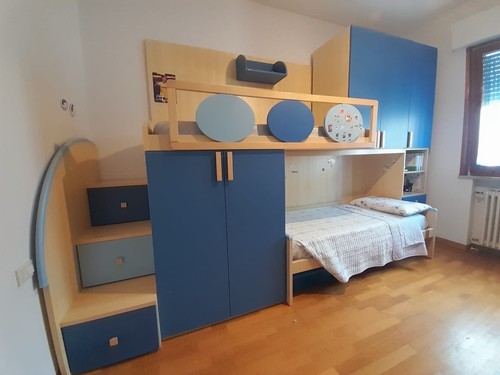 Cameretta bambini letti - bambini,