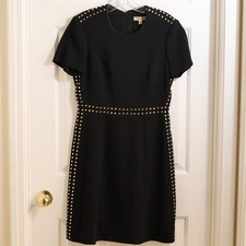 Abito Burberry viscosa pelle