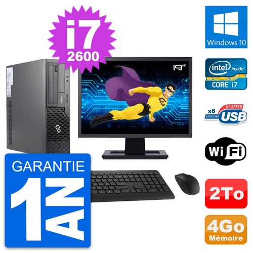 Fujitsu e500 ecran 19 - fujitsu, dt