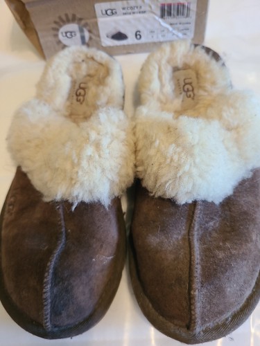 Genuine ugg dark brown - dark, mules