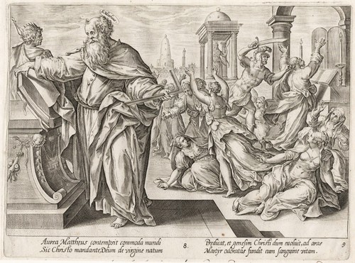Goltzius de vos martirio - goltzius,