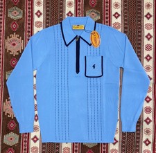 Gabicci Vintage Archivio Darron Maglia Polo ICEBERG Cardigan V55GM25