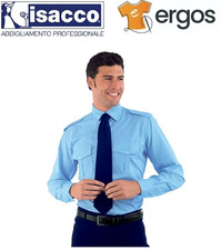 Isacco CAMICIA PILOTA Azzurro