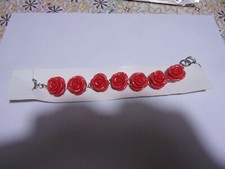 braccialetto con roselline in
