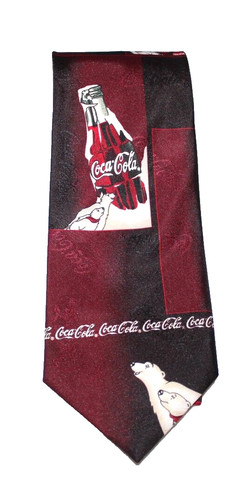 Cravatta coca cola orso - cravatta,