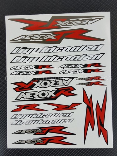 Aerox adesivi stickers - 50,